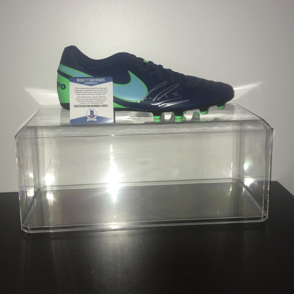 Signed Sergio Ramos and Cristiano Ronaldo Cleats